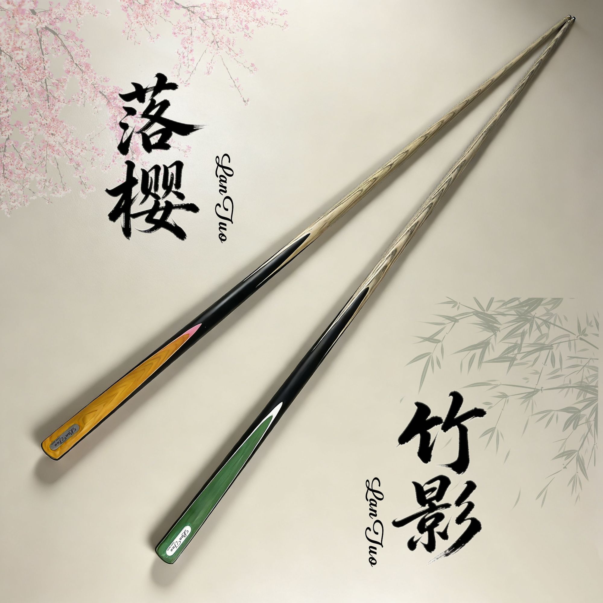 Golf Zero - Biljartpoolkeu Snooker Carbon Fiber Stick 3