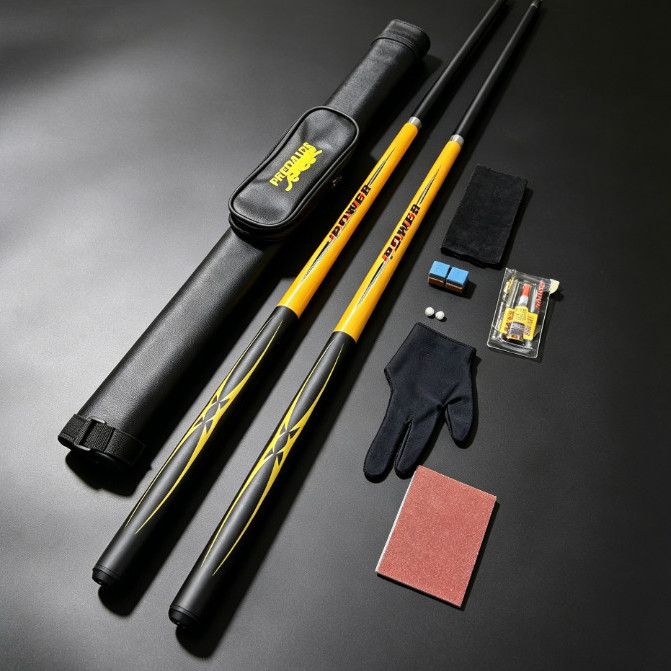 Golf Zero - Snookerkeu, biljartkeu, poolkeu, carbon fiber, 3-cushion