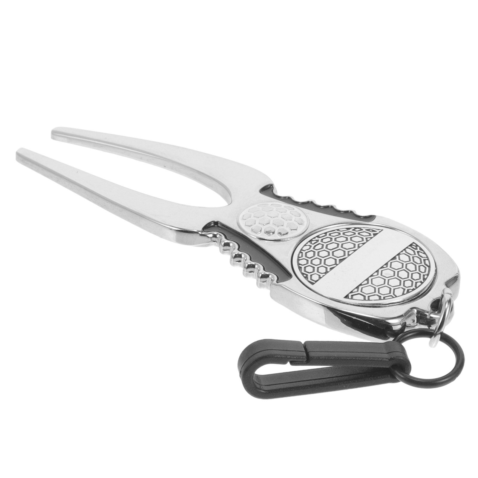 Divot Repair Tool - Golf Divot Reparatiegereedschap Aluminiumlegering Vork met