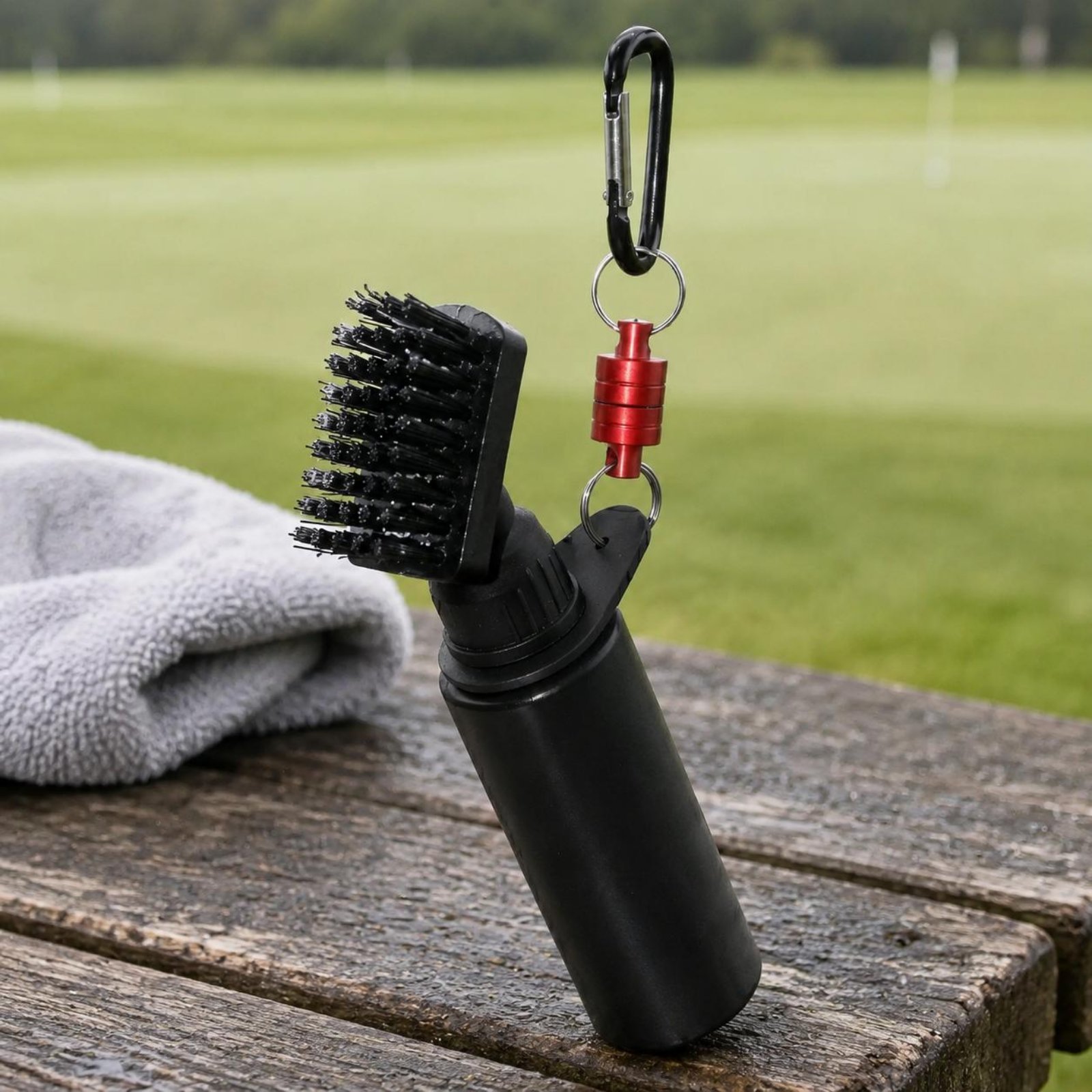 Draagbare golfborstel met twee - Golf Equipment Discount recensie en prijs