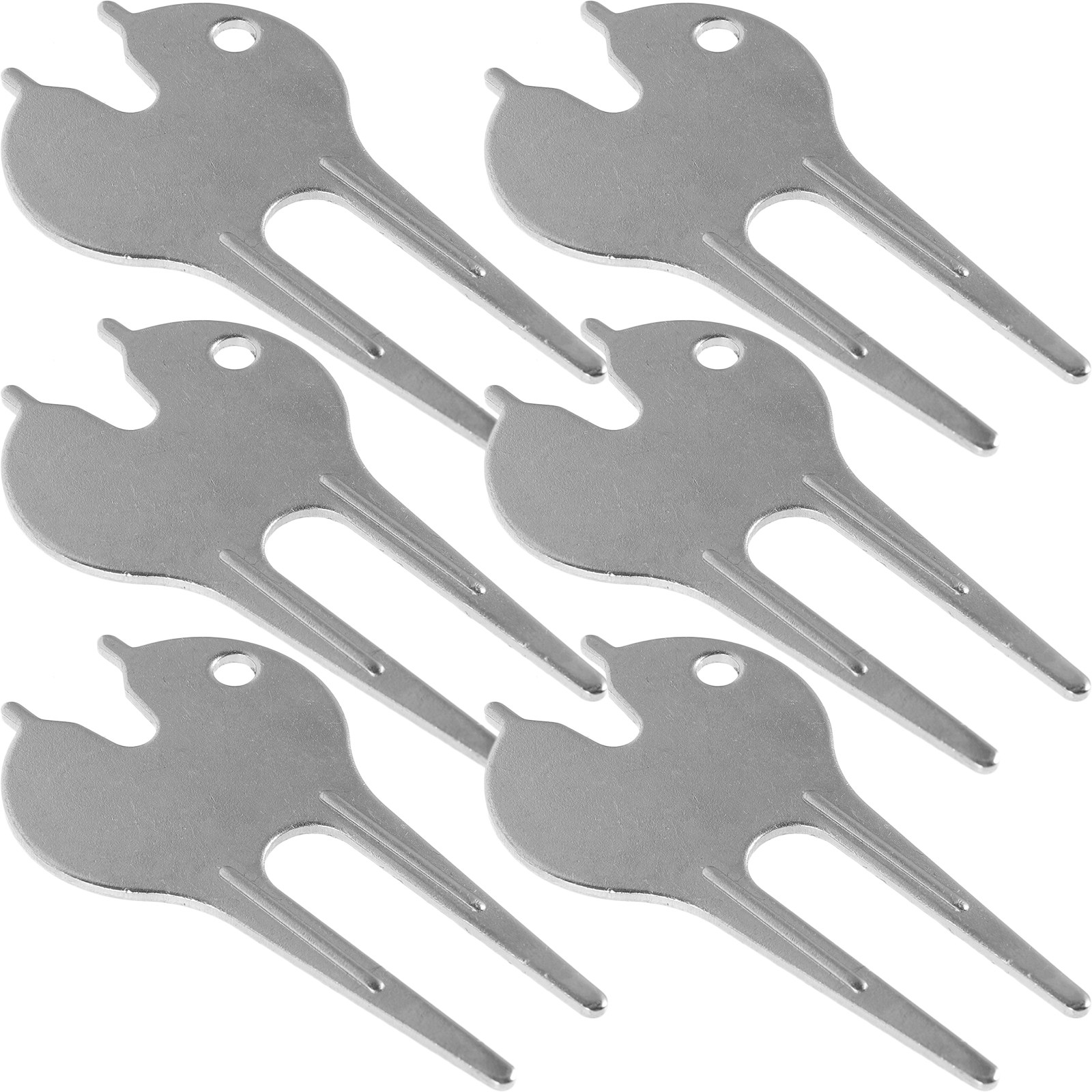 6 stuks professionele divotvor - Divot Repair Tool recensie en prijs