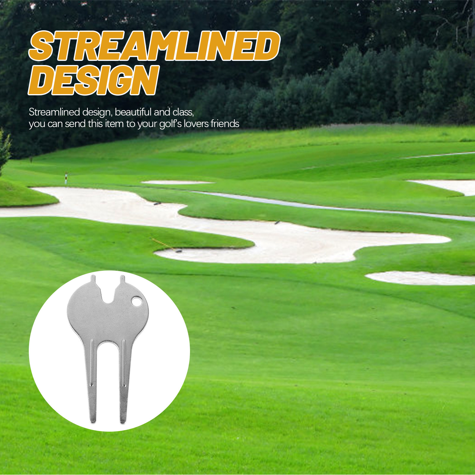 6 stuks metalen divottool, pro - Divot Repair Tool recensie en prijs