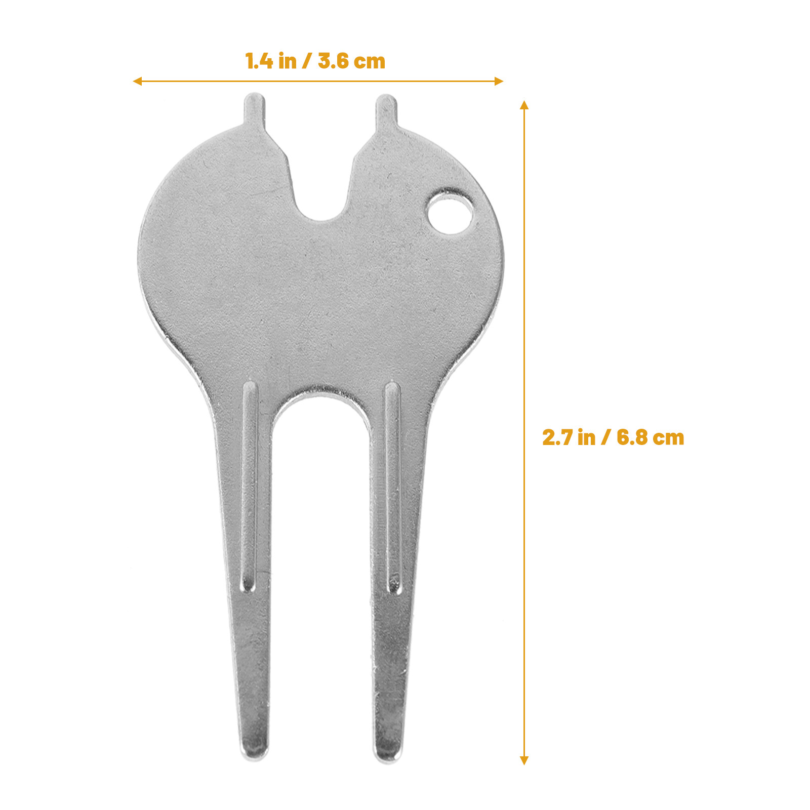 6 stuks metalen divottool, pro - Divot Repair Tool recensie en prijs