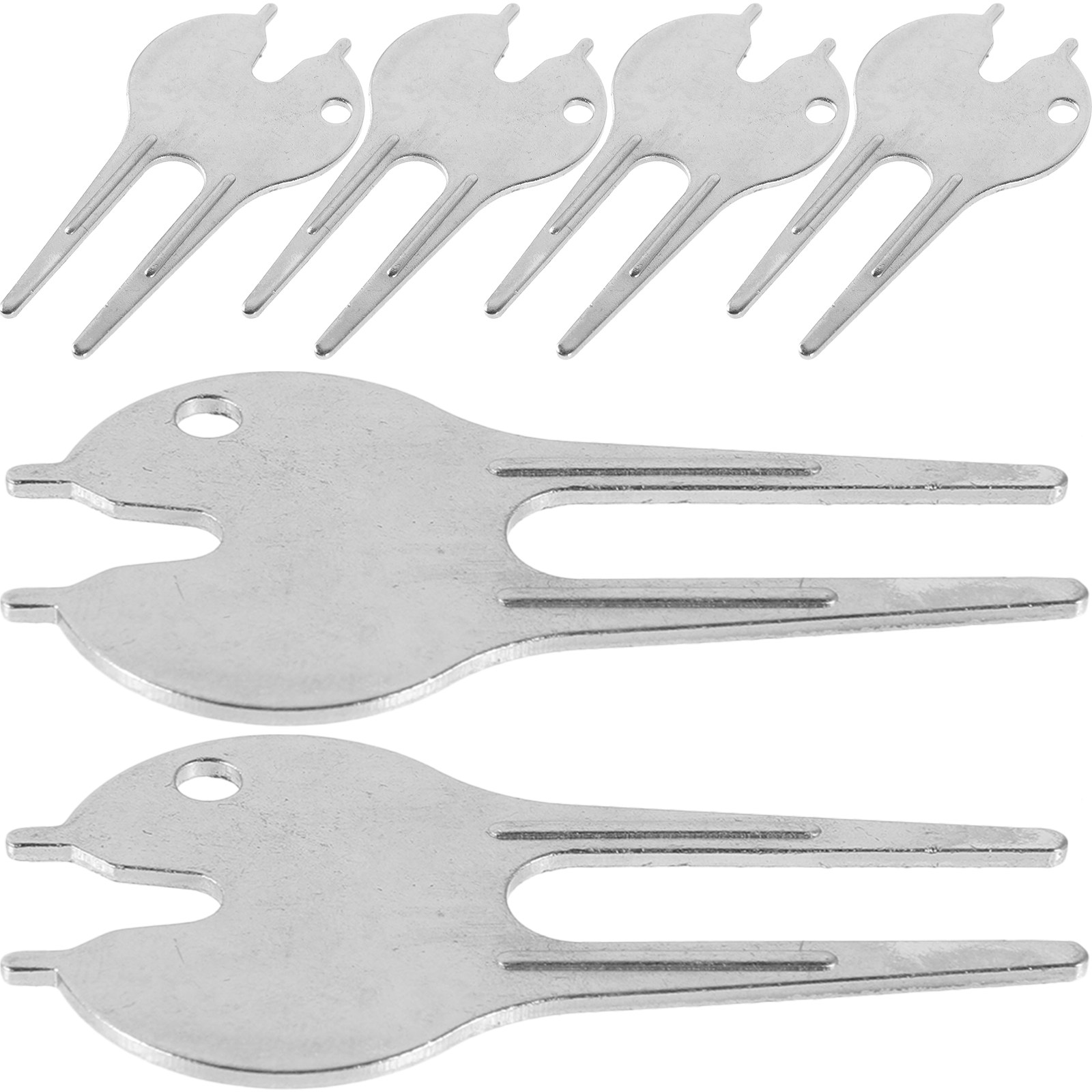 6 stuks metalen divottool, pro - Divot Repair Tool recensie en prijs