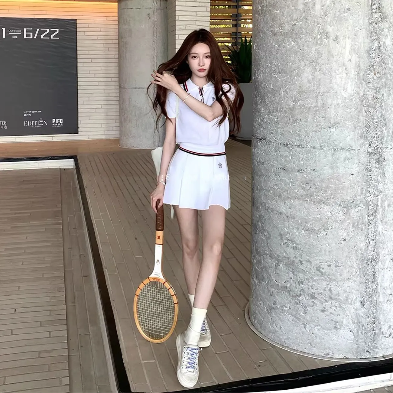 Zomer Dames Tennis Serie Wafel - Golf Equipment Women recensie en prijs