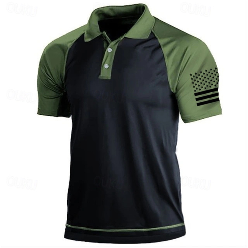 3D Print USA Vlag Patroon Polo - Golf Equipment Discount recensie en prijs