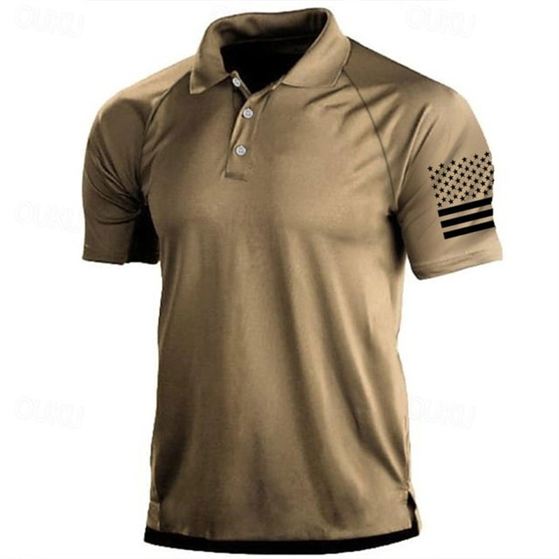 3D Print USA Vlag Patroon Polo - Golf Equipment Discount recensie en prijs
