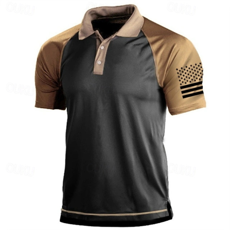 3D Print USA Vlag Patroon Polo - Golf Equipment Discount recensie en prijs