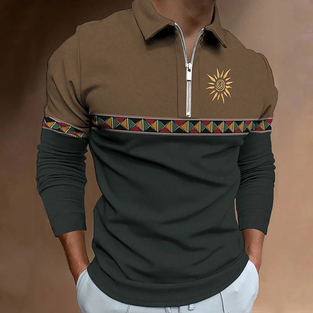 Herenpoloshirts Retro Color Bl - Golf Equipment Discount recensie en prijs