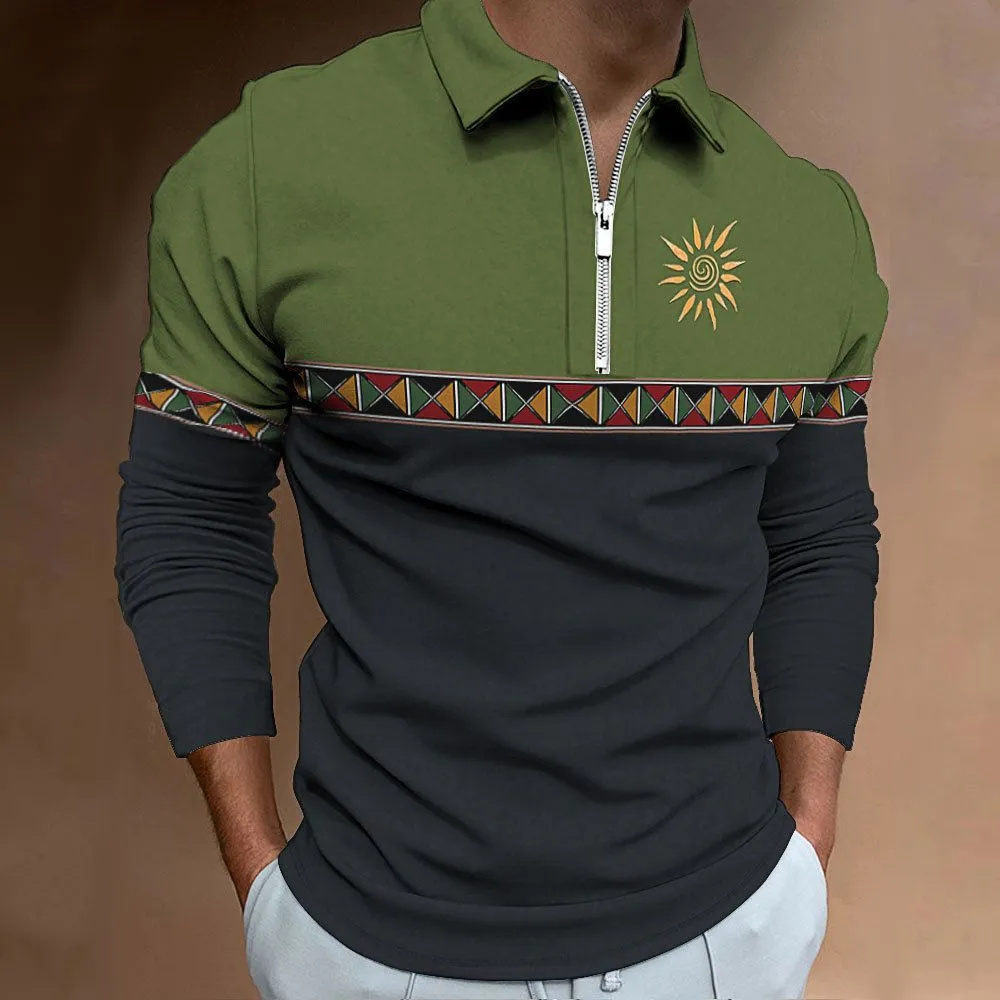 Herenpoloshirts Retro Color Bl - Golf Equipment Discount recensie en prijs