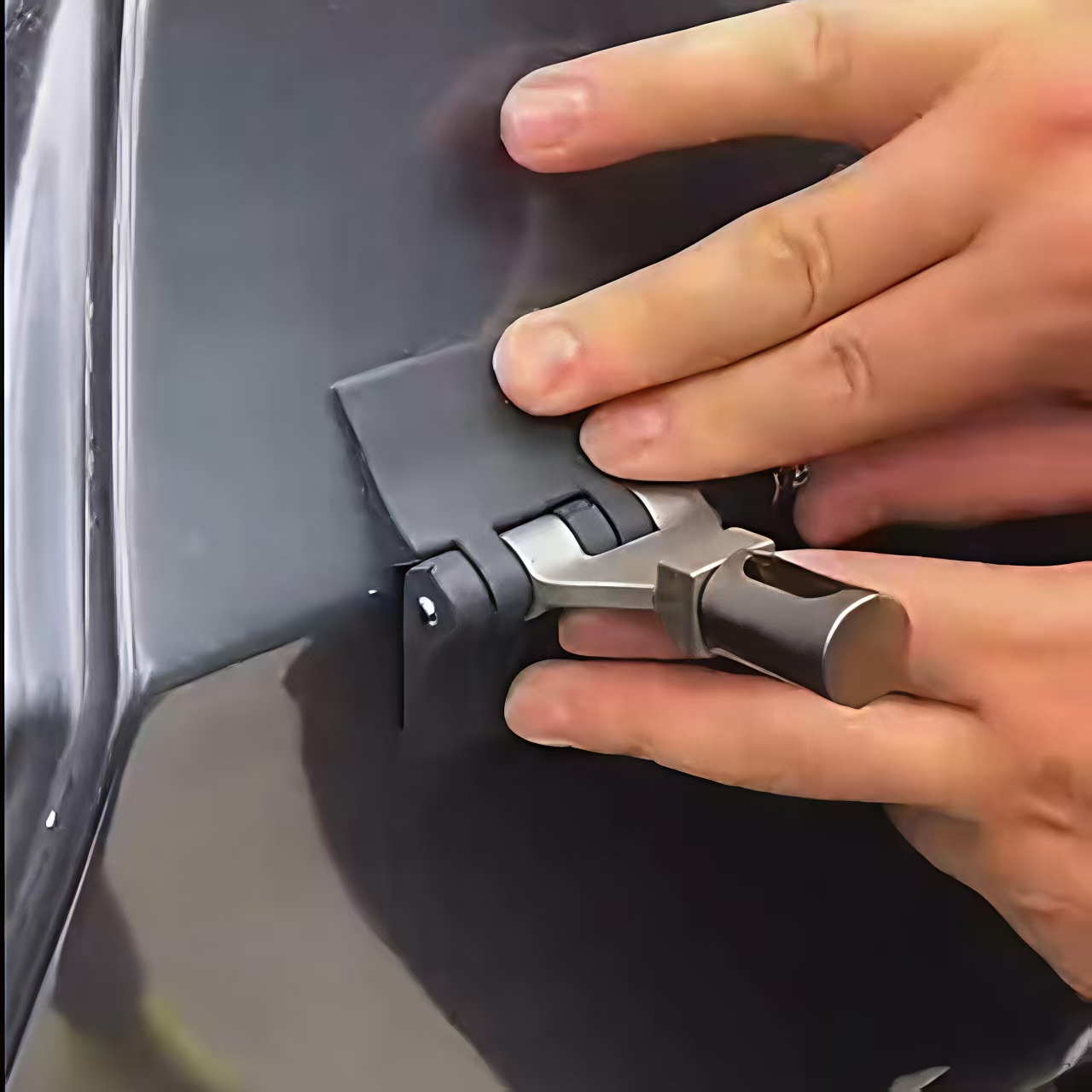 Zwarte superlijmstrips voor au - Divot Repair Tool recensie en prijs