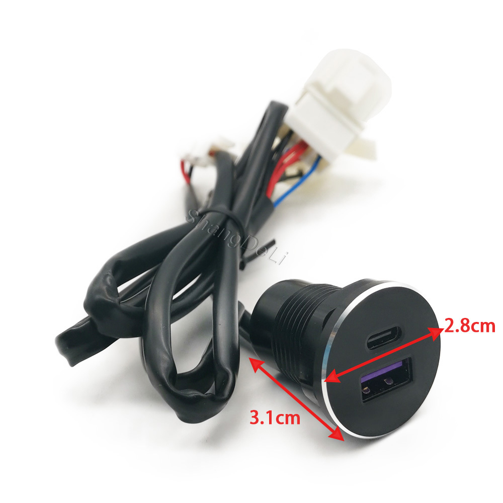 1PC Auto Dubbele USB-lader Aan - Golf Equipment And Accessories recensie en prijs