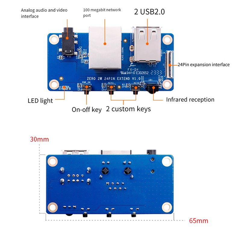 N35R-Voor Orange Pi Zero 2 W U - Golf Zero recensie en prijs